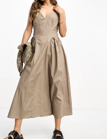 Rochie lunga ASOS, maro