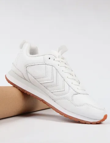 Adidasi Hummel, alb Alb