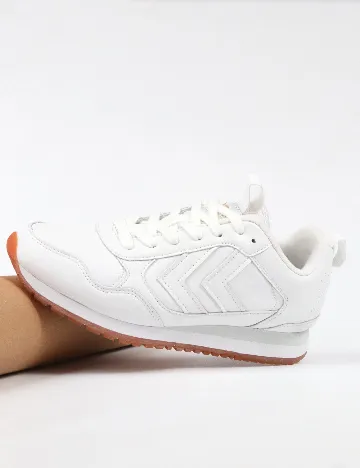 Adidasi Hummel, alb Alb
