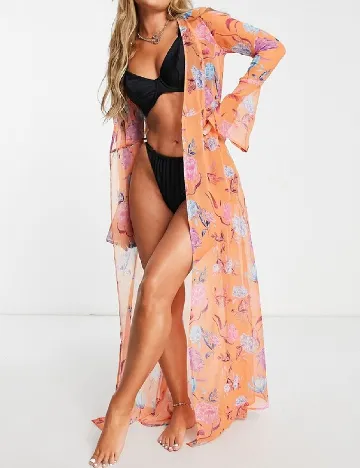 Kimono ASOS, portocaliu Portocaliu