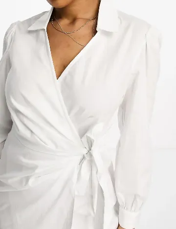 Rochie scurta Miss Selfridge, alb