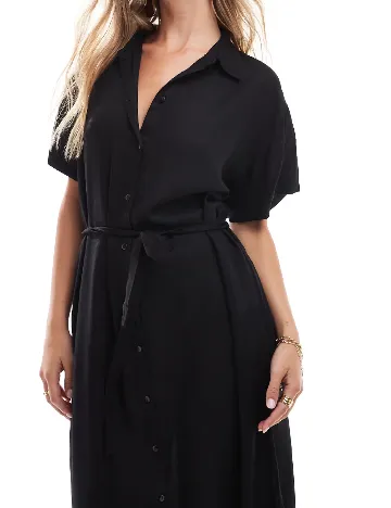 Rochie medie Vero Moda, negru Negru