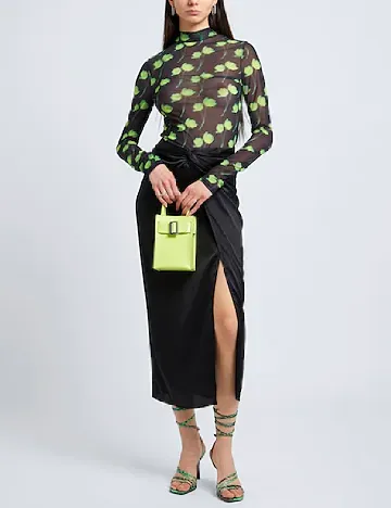 Fusta Top Shop, negru