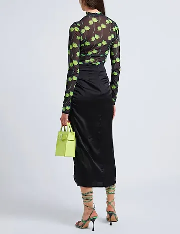 Fusta Top Shop, negru