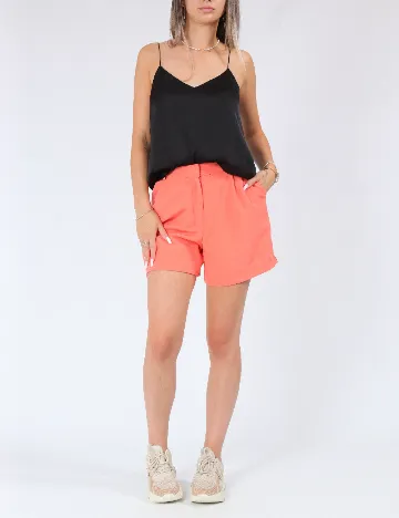 Top Stradivarius, negru Negru