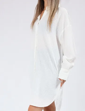 Rochie scurta Monki, alb