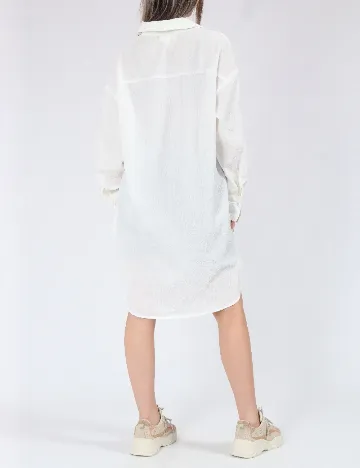 Rochie scurta Monki, alb