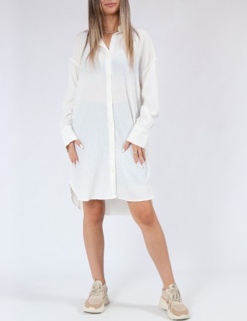 Rochie scurta Monki, alb