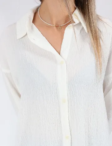 Rochie scurta Monki, alb