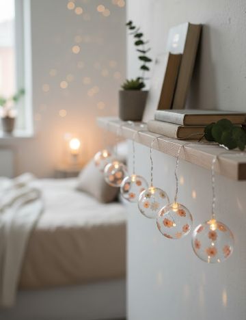 Ghirlanda luminoasa ACTION, transparent