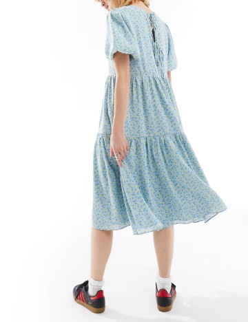 Rochie medie Glamorous, albastru