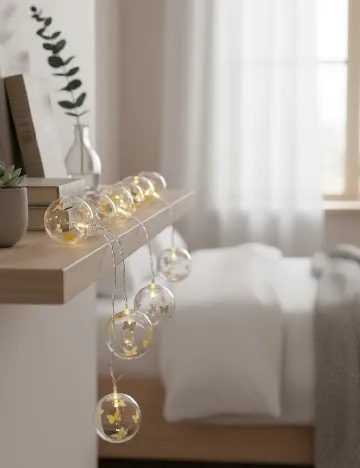 Ghirlanda luminoasa ACTION, transparent