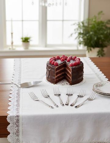 Set de servire pentru tort Zd Trading, argintiu