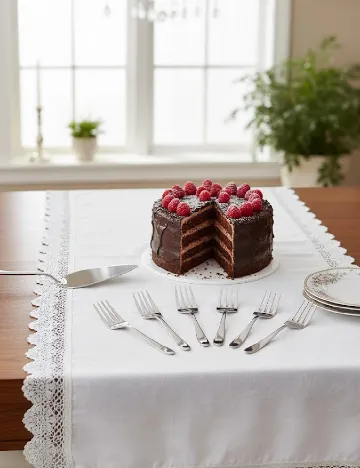 Set de servire pentru tort Zd Trading, argintiu Gri