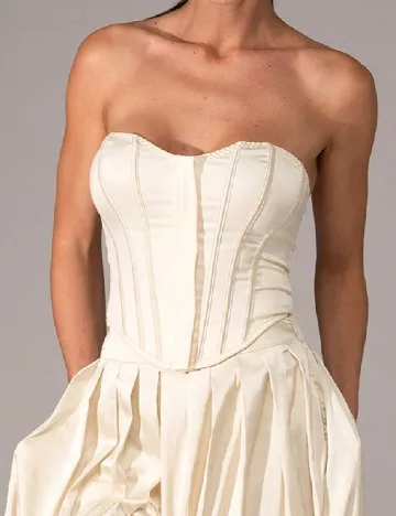 Corset SHEIN, crem