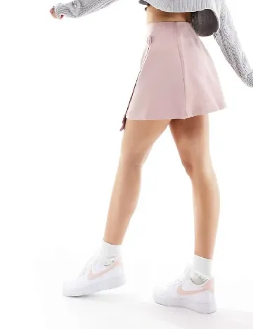 Fusta ASOS, roz pudra