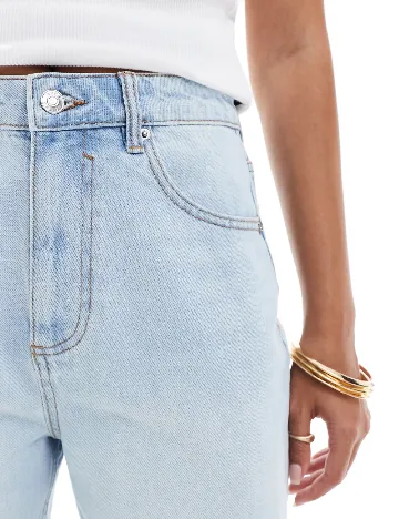 Pantaloni scurti ASOS, albastru Albastru