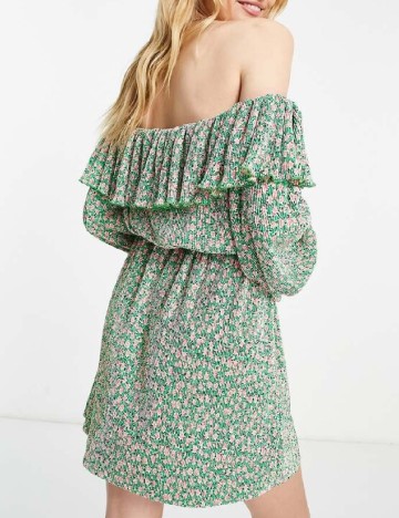 Rochie scurta ASOS, verde