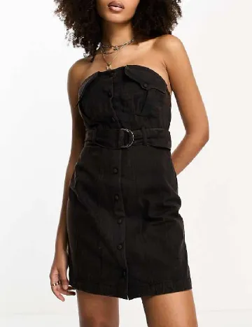 Rochie scurta ASOS, negru Negru