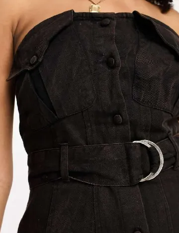Rochie scurta ASOS, negru Negru