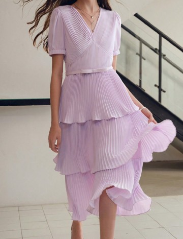 Rochie medie MOTF, mov
