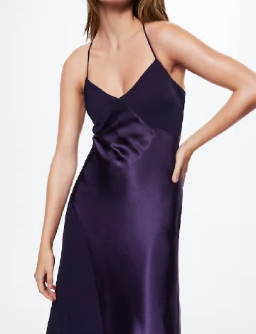 Rochie medie Mango, mov Mov