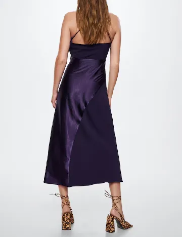 Rochie medie Mango, mov Mov