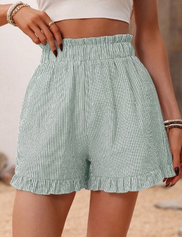 Pantaloni scurti SHEIN, verde