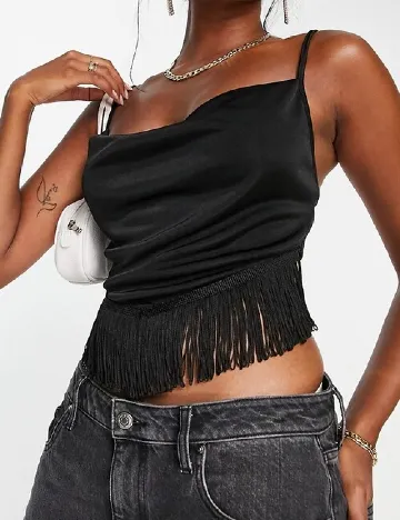 Top ASOS, negru