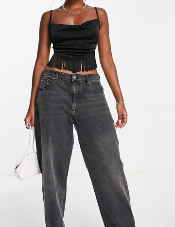Top ASOS, negru