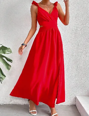Rochie lunga SHEIN, rosu