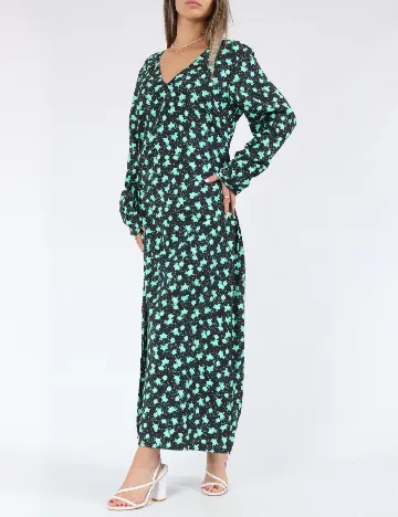 Rochie lunga Vero Moda, negru Negru