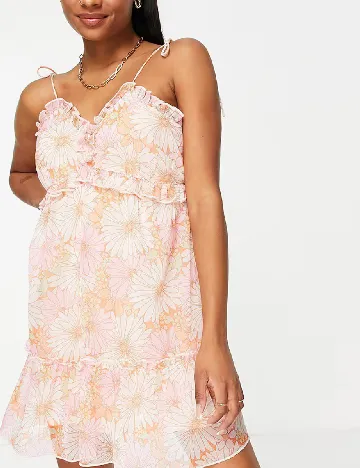 Rochie scurta Miss Selfridge, floral print Floral print