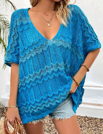 Bluza SHEIN, albastru