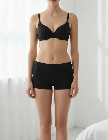 Boxeri Sensabelle, negru Negru