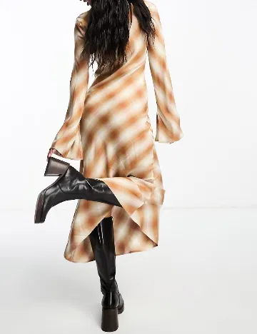 Rochie medie ASOS, maro Maro