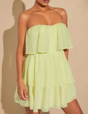 Rochie scurta SHEIN, galben