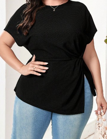 Bluza SHEIN CURVE, negru