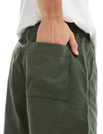 Pantaloni scurti ASOS, verde Verde
