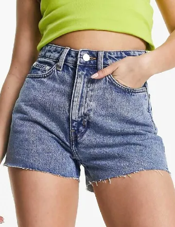 Pantaloni scurti Weekday, albastru
