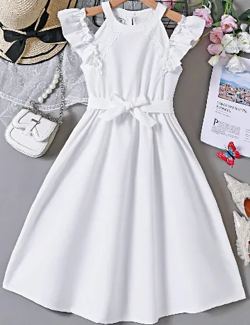 Rochie Shein Kids, alb