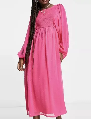 Rochie medie Miss Selfridge, roz Roz