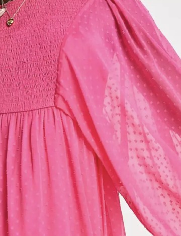 Rochie medie Miss Selfridge, roz