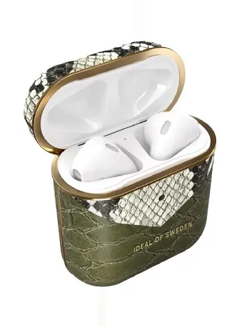 Husa AirPods IDEAL OF SWEDEN, imprimeu sarpe Animal print