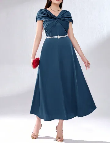 Rochie lunga SHEIN, albastru