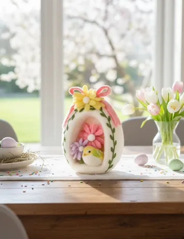 Decoratiune de Paste ACTION, mix culori