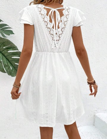 Rochie scurta SHEIN, alb
