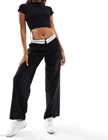 Top ASOS, negru