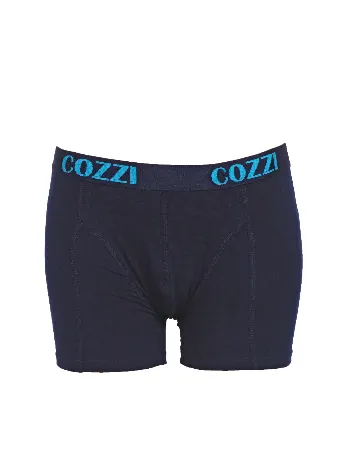 Set Boxeri 2 perechi Cozzi, albastru/bleumarin Albastru