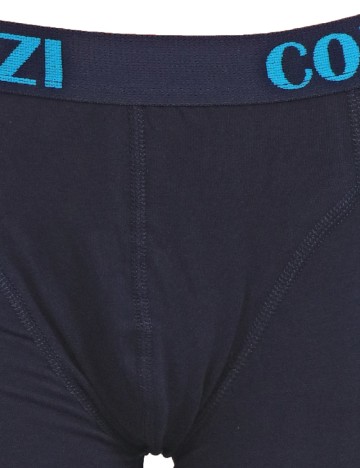Set Boxeri 2 perechi Cozzi, albastru/bleumarin